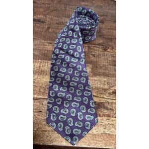 Three Christian Dior Silk Neck Ties Made In USA